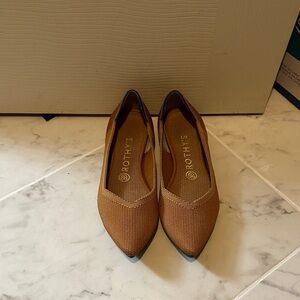 Rothy's The Point Tan Flats